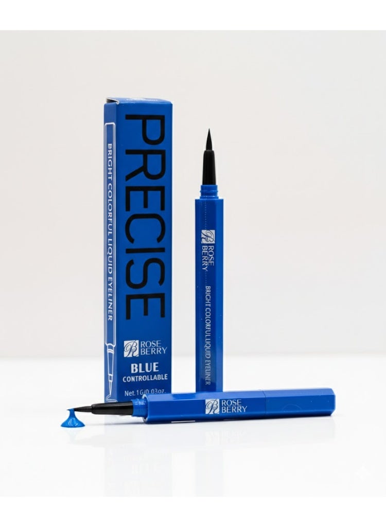 Rose Berry Smooth & Dynamic Liquid Eyeliner 1g - Blue - Image 1